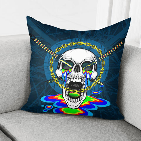 Image of Skull Pillow Cover