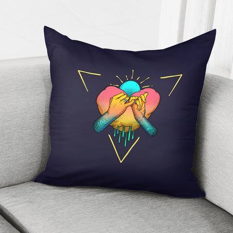 Image of Creative Love Illustration Pillow Cover