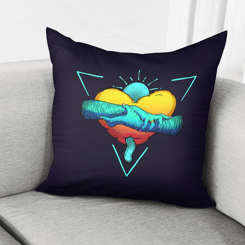 Image of Creative Love Illustration Pillow Cover