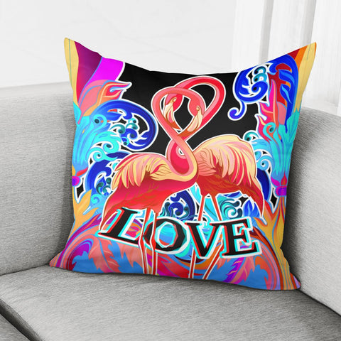 Image of Flamingo Pillow Cover