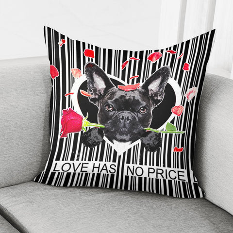 Image of Love Dog Pillow Cover