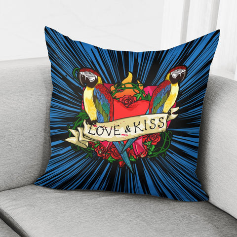 Image of Love&Kiss Pillow Cover