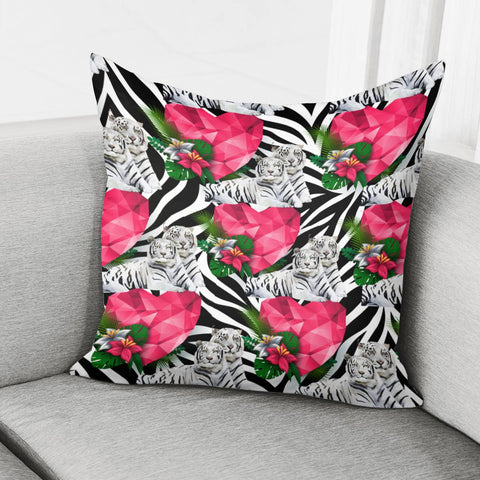 Image of Love&Tiger Pillow Cover