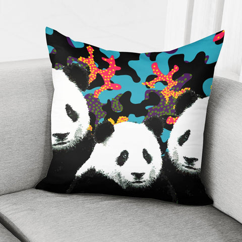 Image of Panda Pillow Cover