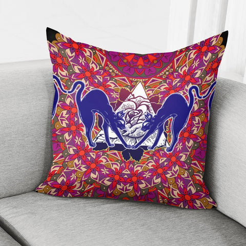 Image of Egyptian Cat Pillow Cover