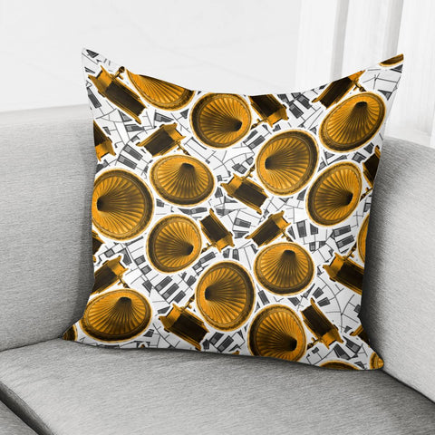 Image of Phonograph Pillow Cover