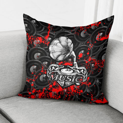 Image of Phonograph Pillow Cover