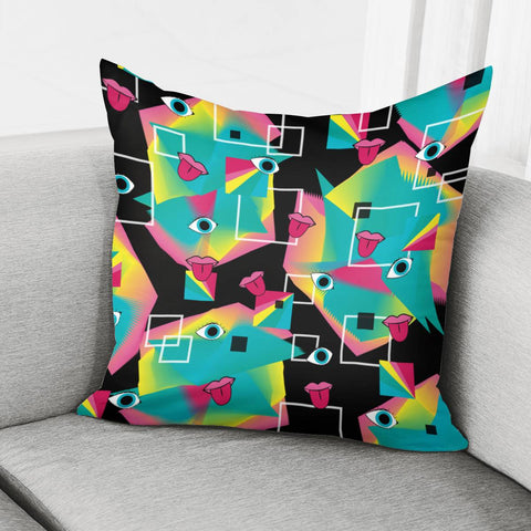 Image of Rainbow Pop Pillow Cover