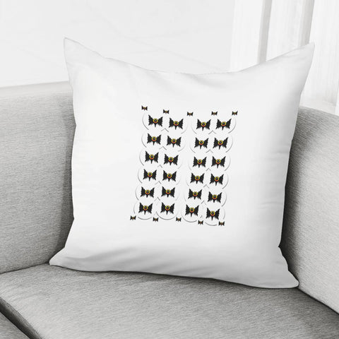 Image of Fantasy Bats In Daylight Pillow Cover