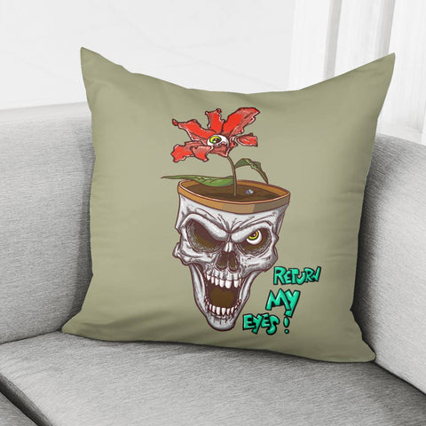 Image of Skull Pillow Cover