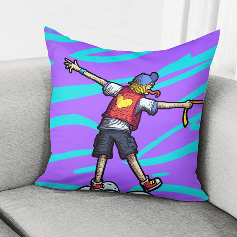 Image of Graffiti Pillow Cover