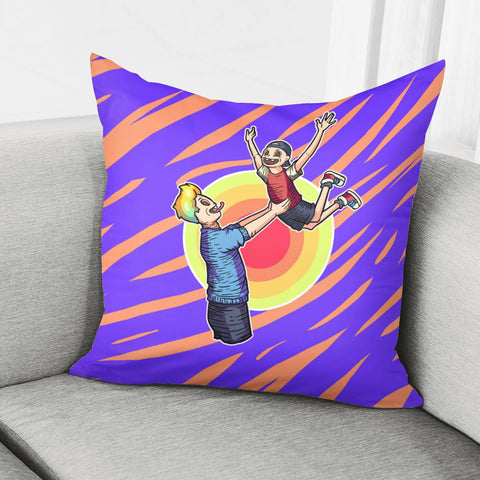 Image of Father And Son Pillow Cover