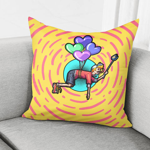 Image of Love Balloon Pillow Cover