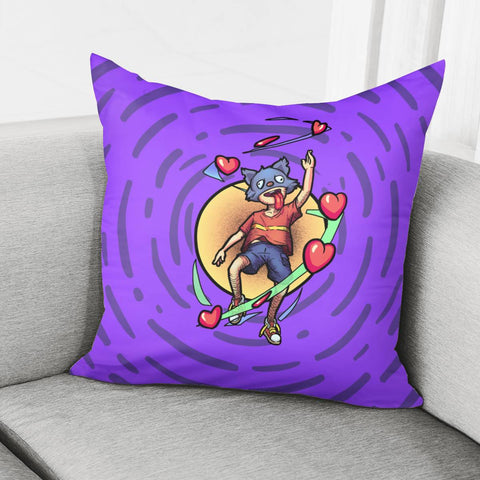 Image of Creative Love Illustration Pillow Cover