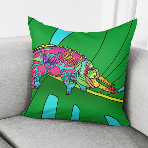 Image of Chameleon Pillow Cover