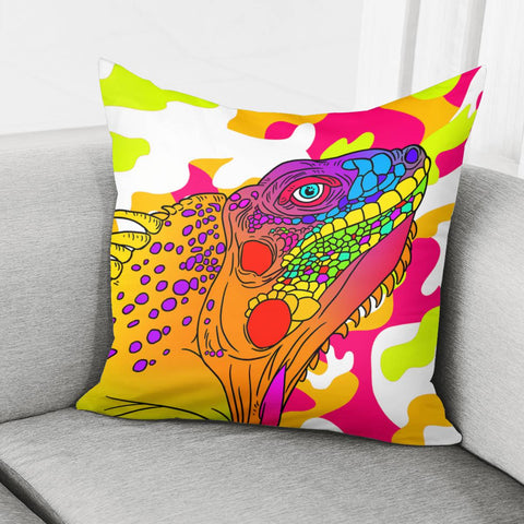 Image of Chameleon Pillow Cover