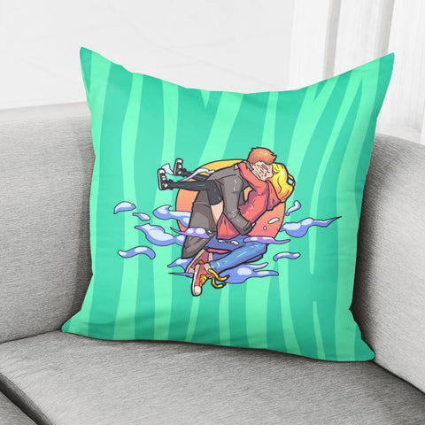 Image of Creative Love Illustration Pillow Cover