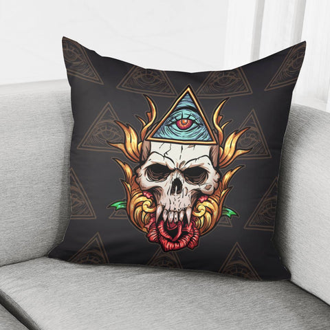 Image of Human Skeleton Pillow Cover