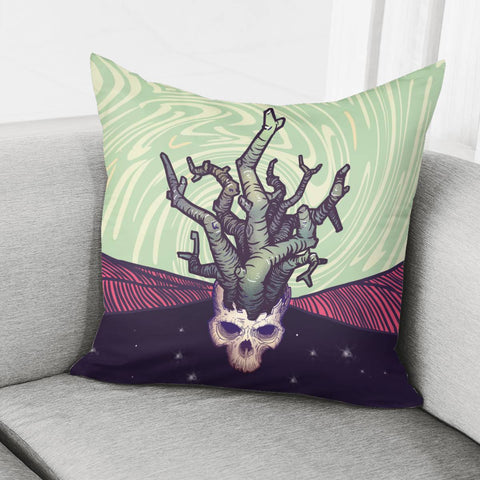 Image of Human Skeleton Pillow Cover