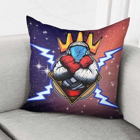 Image of Boxing Astronaut Pillow Cover