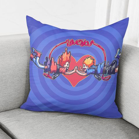 Image of Creative Love Illustration Pillow Cover