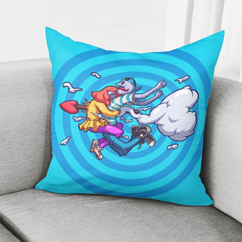 Image of Creative Love Illustration Pillow Cover