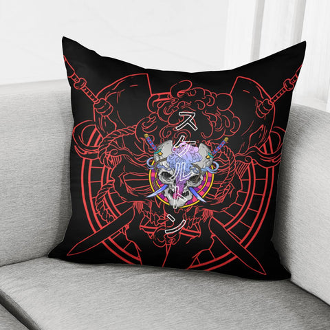 Image of Skull Pillow Cover