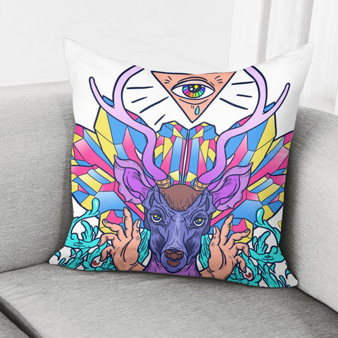 Image of Deer Pillow Cover