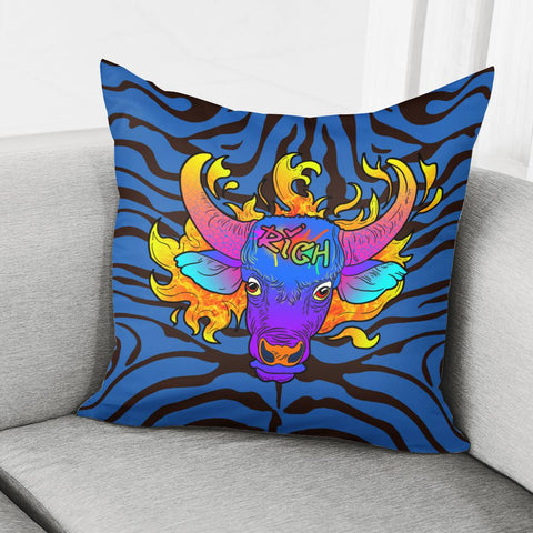 Image of Cow Pillow Cover