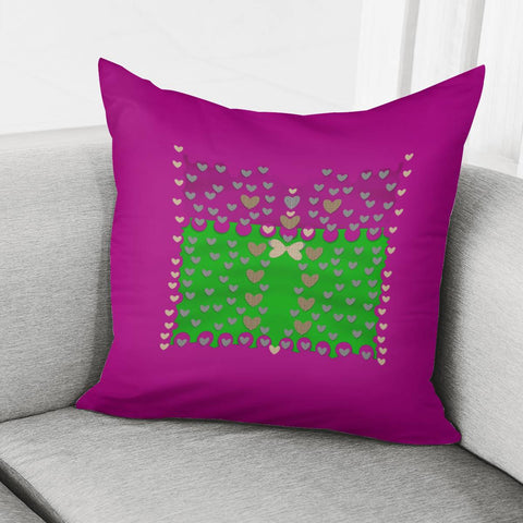 Image of Wood Forest Love Pillow Cover