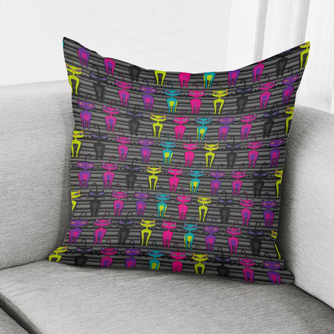 Image of Crazy Cats Pillow Cover