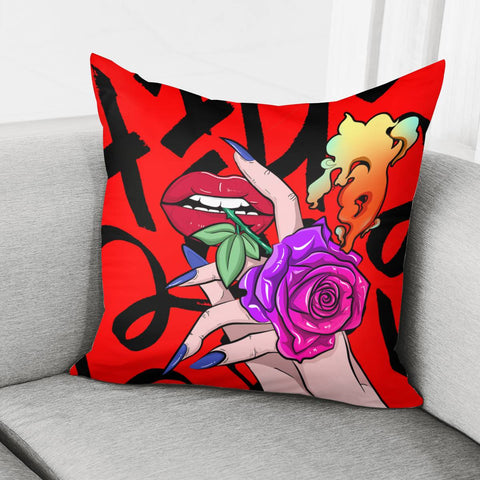 Image of Rose Pillow Cover