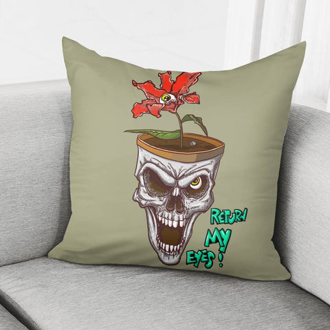 Image of Skull Pillow Cover