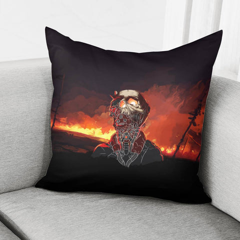 Image of Skull Pillow Cover