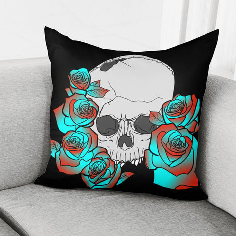 Image of Skull Pillow Cover