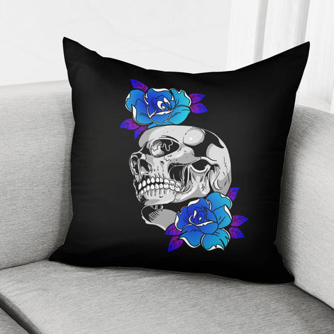 Image of Skull Pillow Cover