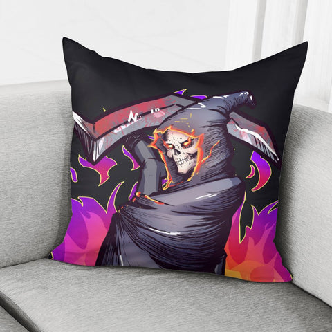 Image of Grim Reaper Pillow Cover