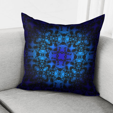 Image of Blue Pillow Cover