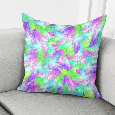 Image of Tropical Feathers Pillow Cover