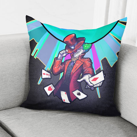 Image of Clown Magician Pillow Cover