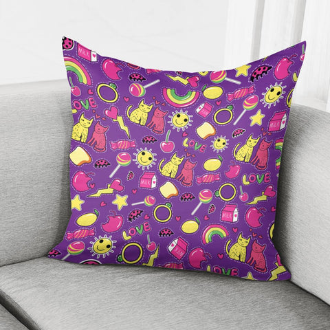 Image of Love Sticker Pillow Cover