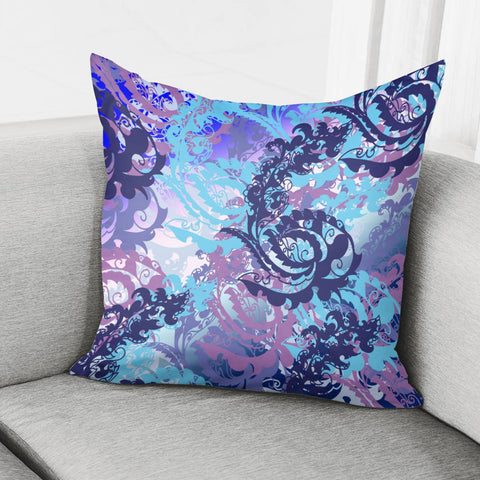 Image of Blue Pillow Cover