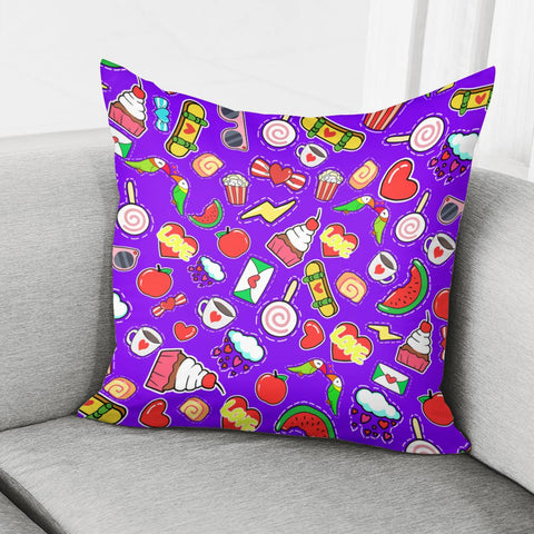 Image of Love Sticker Pillow Cover