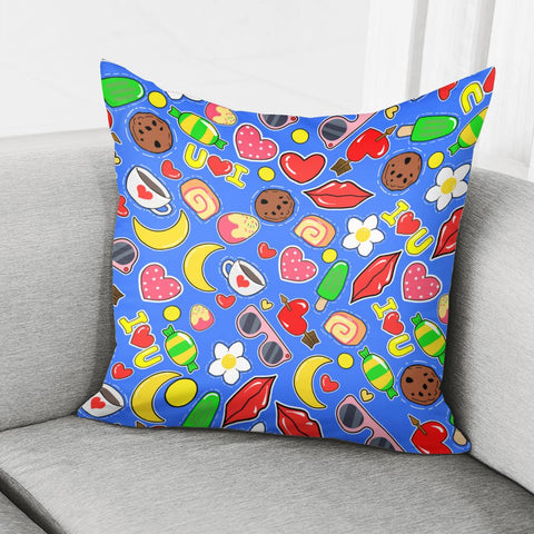 Image of Love Sticker Pillow Cover