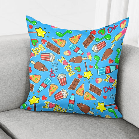 Image of Love Sticker Pillow Cover