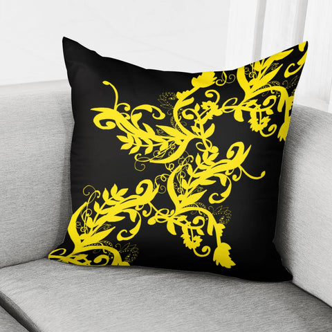 Image of Yellow Pillow Cover