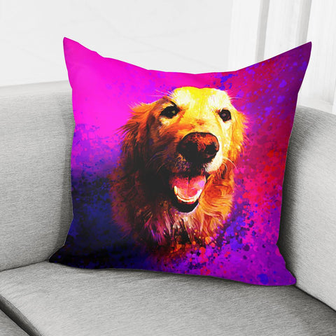 Image of Pretty Dog Pillow Cover