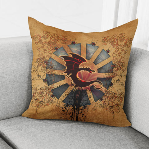 Image of Wonderful Dragon Pillow Cover