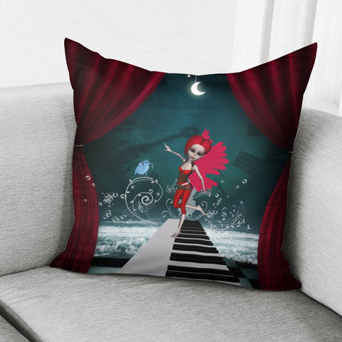 Image of Dancing On A Piano Pillow Cover