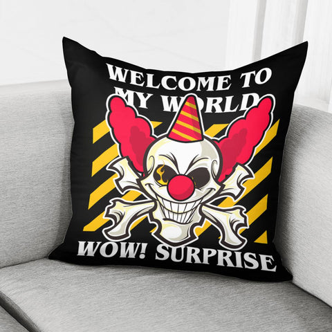 Image of Clown Pillow Cover